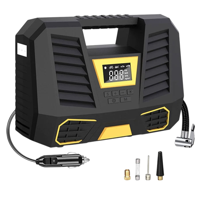 Дигитален компресор за гуми - 12V